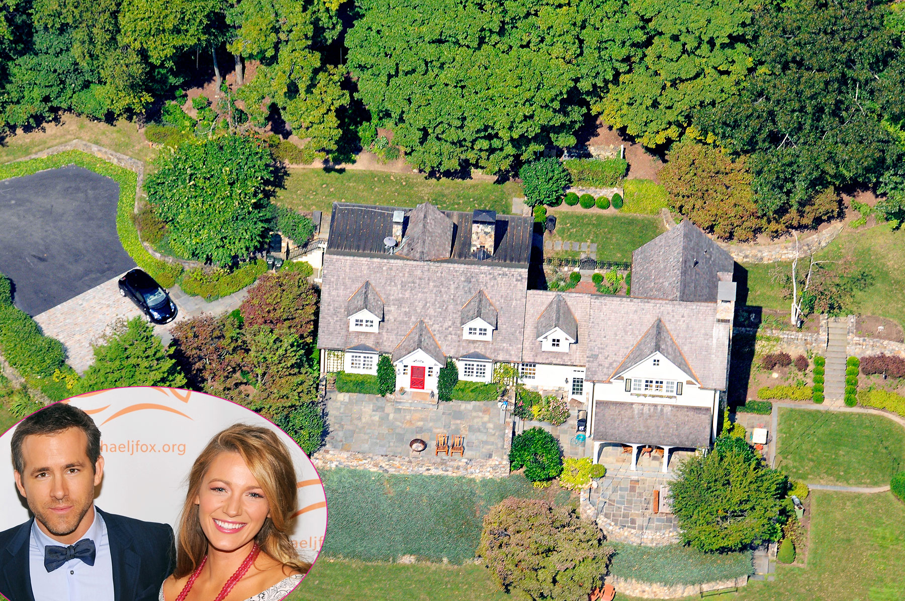 Film Actor Ryan Reynolds' House in Beverly HillsStar Map Los Angeles