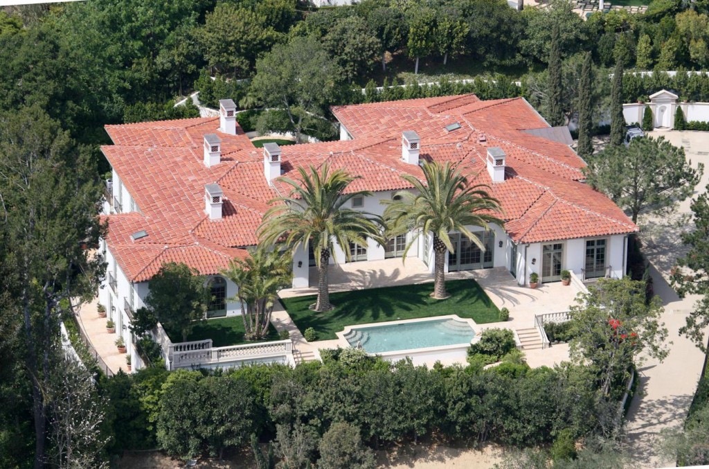 FILE: David and Victoria Beckham's Beverly Hills mansion, LA Galaxy's superstar soccer star David Beckham will join Italian giants AC Milan on loan when the January transfer window opens